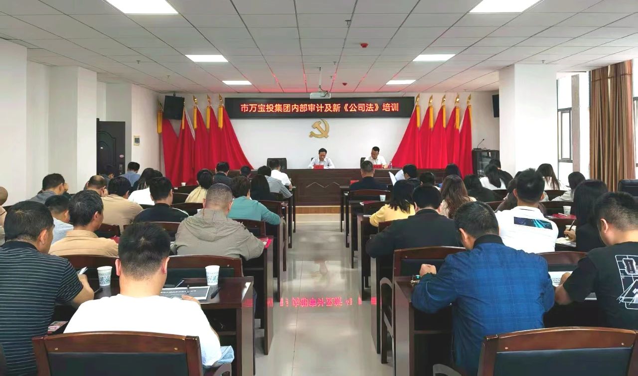 市萬寶投集團(tuán)開展內(nèi)部審計(jì)、新《公司法》專題培訓(xùn)